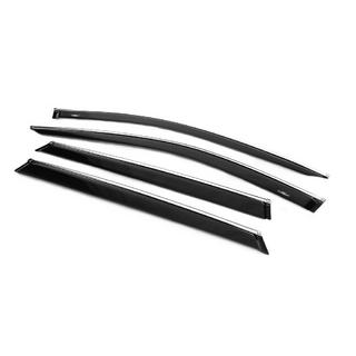 Déflecteurs de vitres avec moulure chromée SW (4 pcs, HIC) photo 2