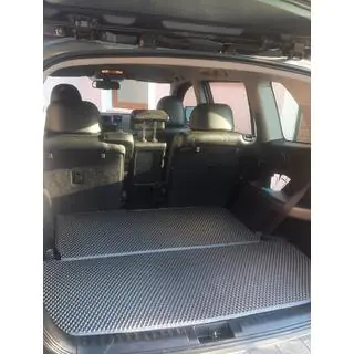 Tapis de coffre EVA (2 pièces, noir) Toyota Highlander 2008-2013 photo 1