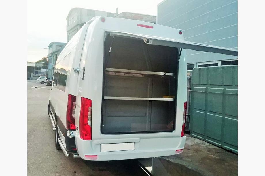 Mercedes Sprinter W907/W910 2018- Barres de toit (toit haut) Photo 1