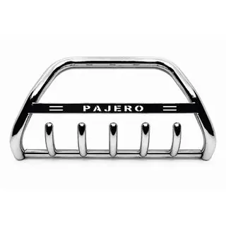 Pare-buffle WT004 (Inox) Mitsubishi Pajero Wagon III 1999-2006