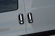 Peugeot Bipper 2008-2017 Couvre-poignées et encadrements (8 pcs, inox) Carmos - Acier Inoxydable Turc photo 14
