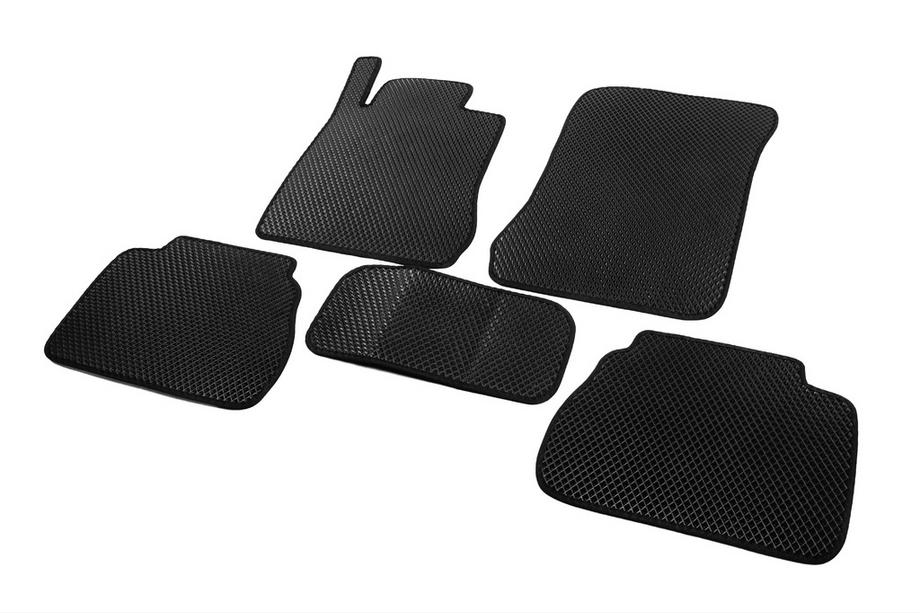 Mercedes E-class W210 1995-2002 Tapis de sol EVA (noirs) Image