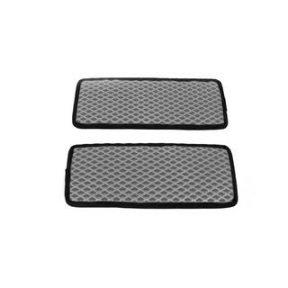 Tapis de seuil en polyuréthane (2 pcs, EVA, gris) Peugeot Boxer 2006-2025 photo 1