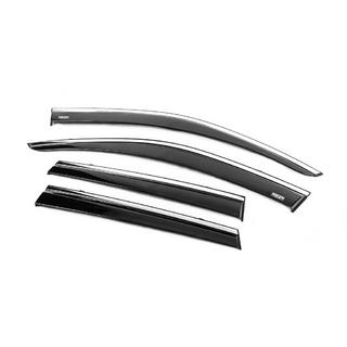 Déflecteurs de Vitres avec Moulure Chromée (4 pcs, Niken) photo 4