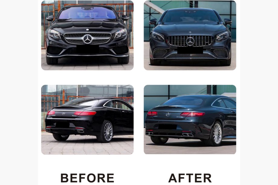 Mercedes S-class C217 Coupe 2014-2020 Kit carrosserie S65 AMG Image