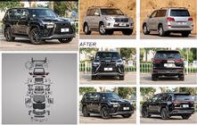 Lexus LX570/450d 2008-2022 Kit carrosserie facelift vers LX600 photo 7