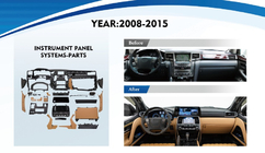 Lexus LX570/450d 2008-2022 Kit d'amélioration intérieure pour LX600 (Full) photo 2