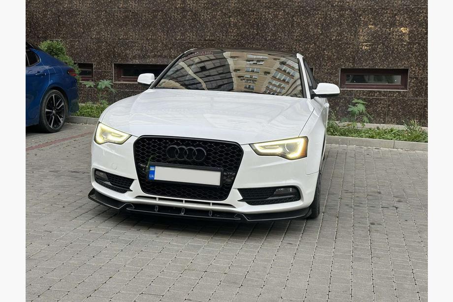 Audi A5 2007-2015 Lame avant Lip (pour Base, 2011-2015, à peindre) Image