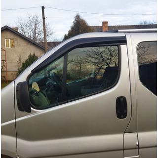 Déflecteurs de Vitres (2 pcs, EuroCap) Renault Trafic 2001–2015 photo 4
