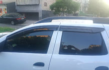 Renault Duster 2018-2024 Déflecteurs de Fenêtre (4 pcs, EuroCap) photo 1
