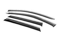 Kia Niro 2016–2021 Déflecteurs de vitres avec moulure chromée (4 pcs, Niken) photo 2