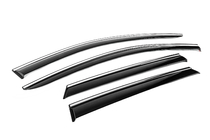 Kia Niro 2016–2021 Déflecteurs de vitres avec moulure chromée (4 pcs, Niken) photo 3