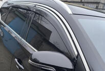 Chery Tiggo 7 2020- Déflecteurs de vitres avec moulure chromée (4 pcs, Niken) photo 6