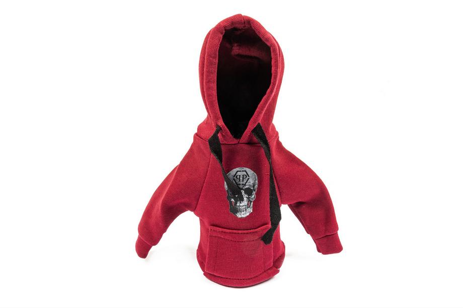 Housse levier de vitesse sweat à capuche V915 (Crâne QP) Image