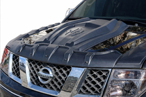 Nissan Navara 2006-2015 Cache de capot (ABS) photo 1