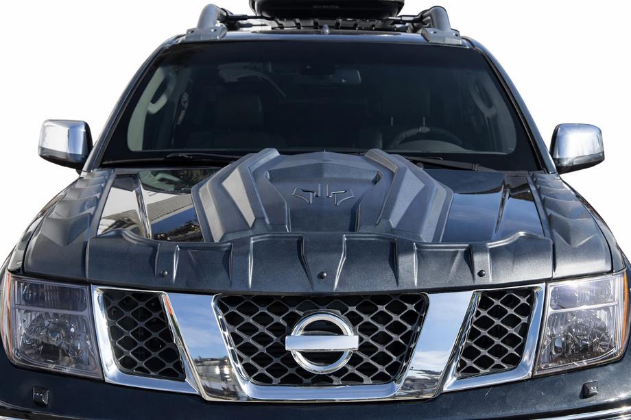 Nissan Navara 2006-2015 Cache de capot (ABS) Photo 2