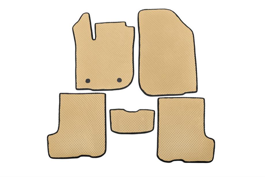 Renault Sandero 2013-2022 Tapis de sol EVA (Beige) Image