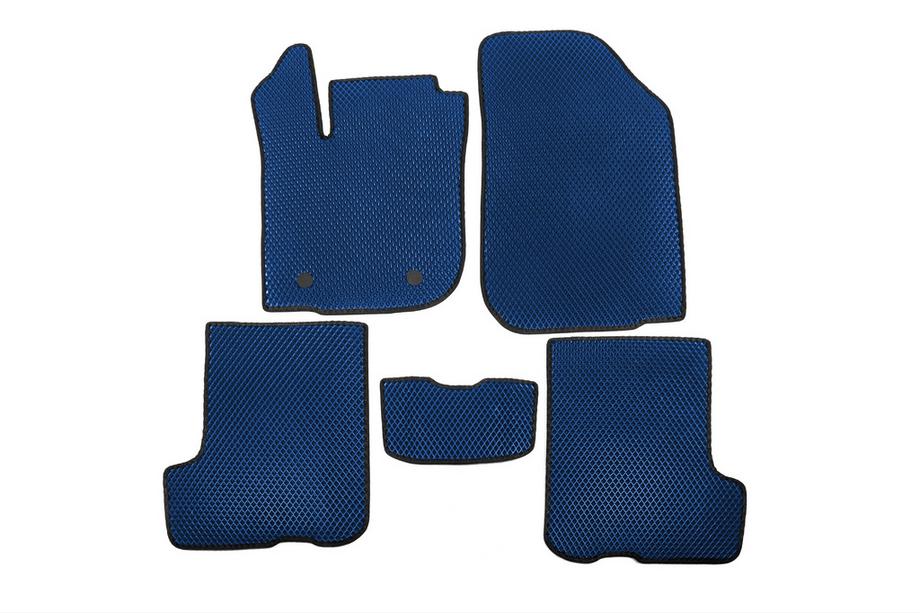 Renault Sandero 2013-2022 Tapis de sol EVA (Bleus) Image