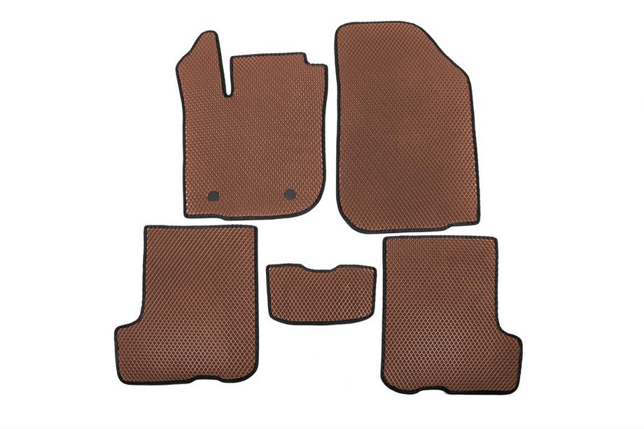 Dacia Sandero 2013-2020 Tapis de sol EVA (Marron) Photo 1