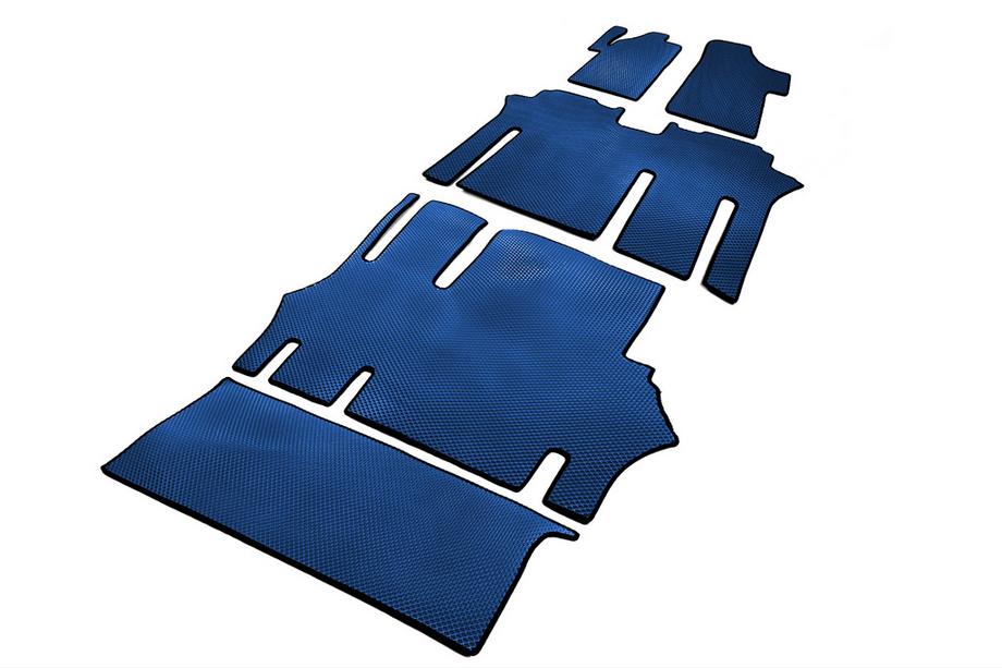 Mercedes Viano 2004-2014 Tapis de sol EVA V2 (Retrait uniquement, Set complet, Bleu) Photo 2