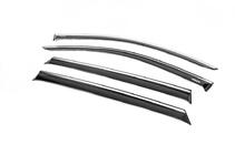 Kia Sorento IV MQ4 2020- Déflecteurs de vitres avec moulure chromée (4 pcs, Niken) photo 2