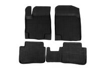 Hyundai Accent 2011-2017 Tapis en caoutchouc avec rebord (4 pcs, Polytep) photo 1