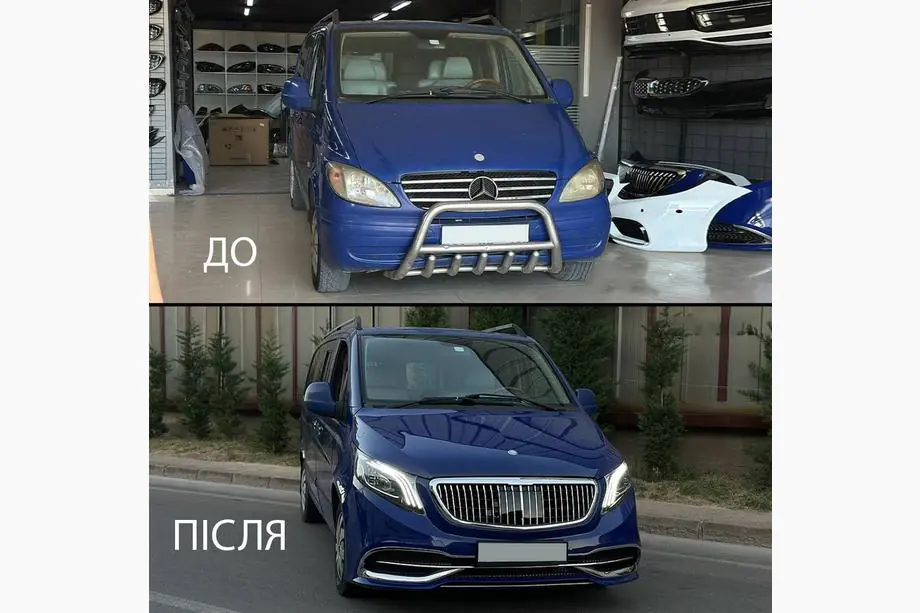 Mercedes Vito W639 2004-2014 Kit restylage vers W447 Maybach Photo 5