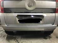 Peugeot Bipper 2008-2017 Baguette chromée au-dessus de la plaque d'immatriculation (inox) OmsaLine - Inox Italien photo 6