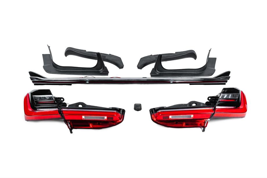 BMW 7 Series F01/F02 2008-2015 Kit restylage vers G12 M760 (avec remplacement du couvercle de coffre et des ailes arrières) Photo 62