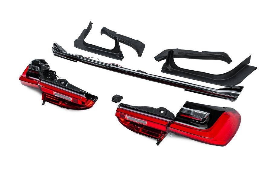 BMW 7 Series F01/F02 2008-2015 Kit restylage vers G12 M760 (avec remplacement du couvercle de coffre et des ailes arrières) Photo 63
