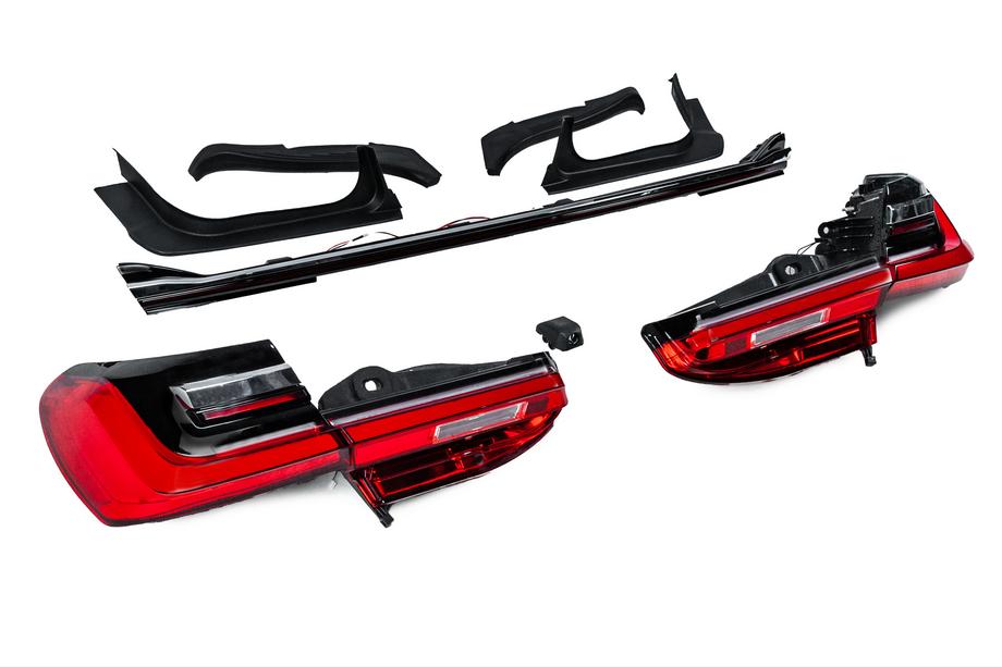 BMW 7 Series F01/F02 2008-2015 Kit restylage vers G12 M760 (avec remplacement du couvercle de coffre et des ailes arrières) Photo 64