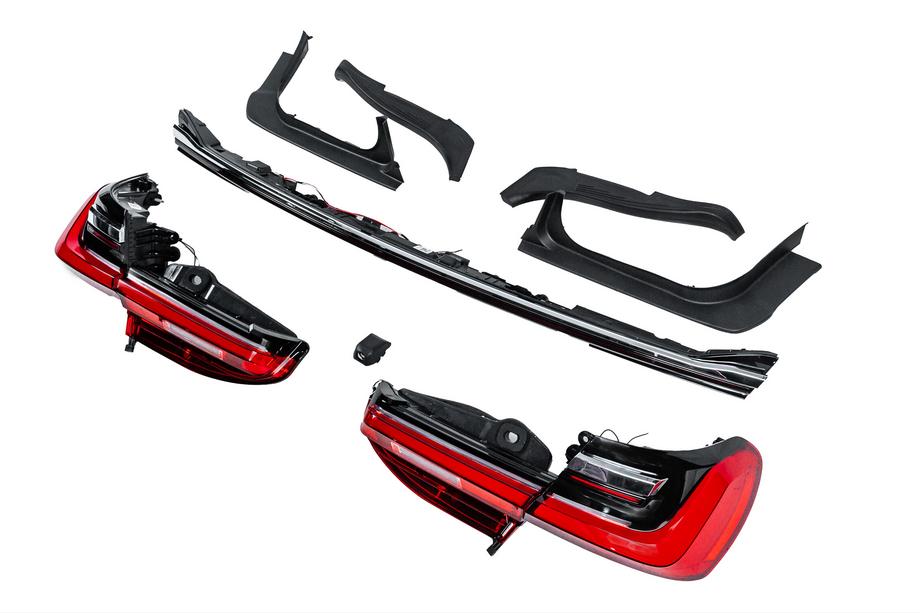 BMW 7 Series F01/F02 2008-2015 Kit restylage vers G12 M760 (avec remplacement du couvercle de coffre et des ailes arrières) Photo 66