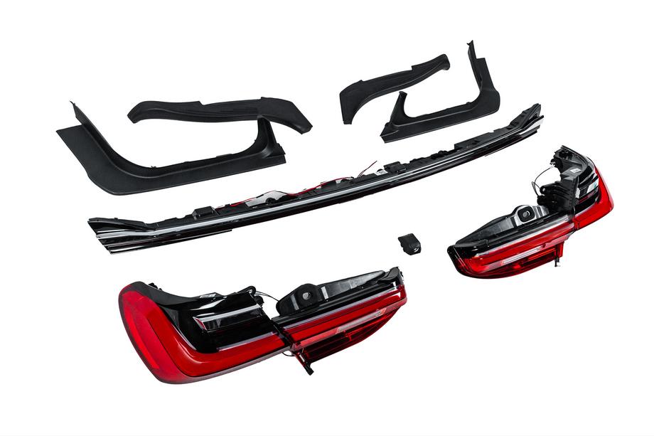 BMW 7 Series F01/F02 2008-2015 Kit restylage vers G12 M760 (avec remplacement du couvercle de coffre et des ailes arrières) Photo 67