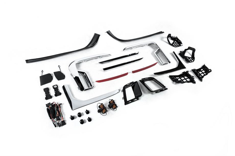 BMW 7 Series F01/F02 2008-2015 Kit restylage vers G12 M760 (avec remplacement du couvercle de coffre et des ailes arrières) Photo 84