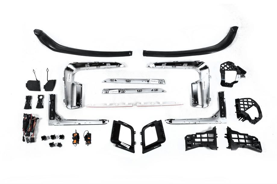 BMW 7 Series F01/F02 2008-2015 Kit restylage vers G12 M760 (avec remplacement du couvercle de coffre et des ailes arrières) Photo 85