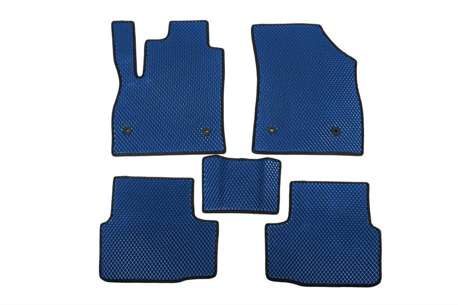 Opel Astra K 2016-2021 Tapis de sol EVA (Bleus) Image