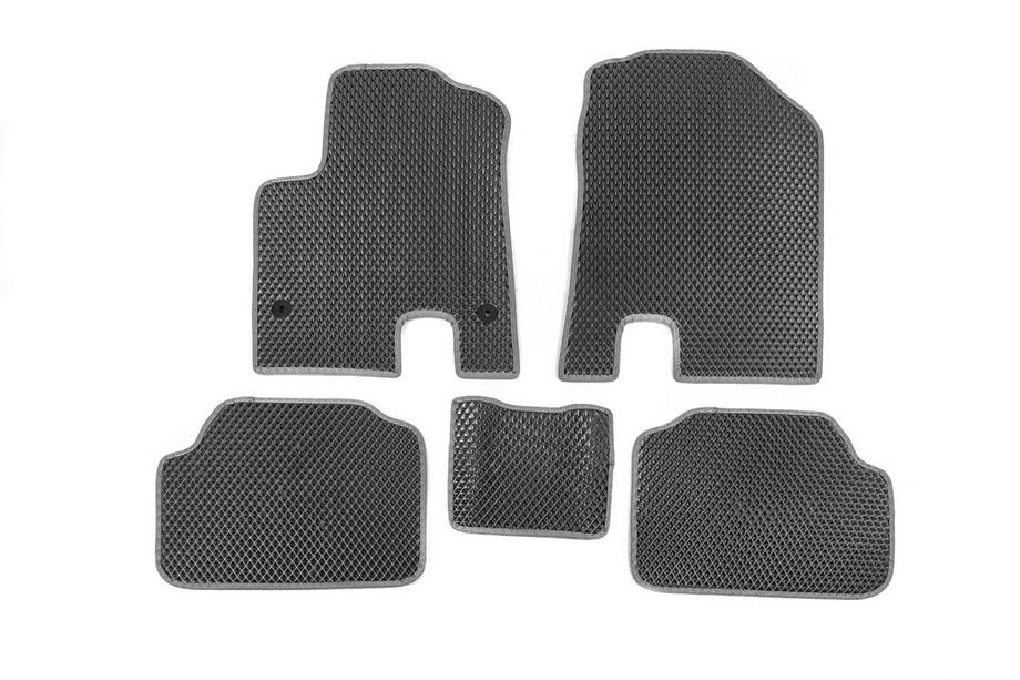 Kia Niro 2016–2021 Tapis de sol EVA (noirs) Image