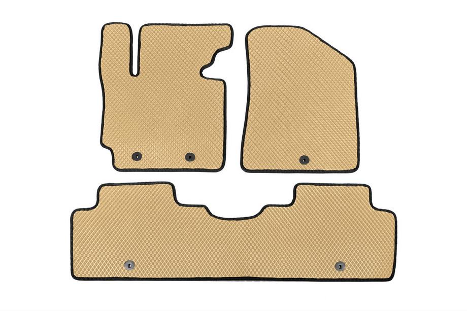 Kia Soul II 2013-2018 Tapis de sol EVA (Beige) Image