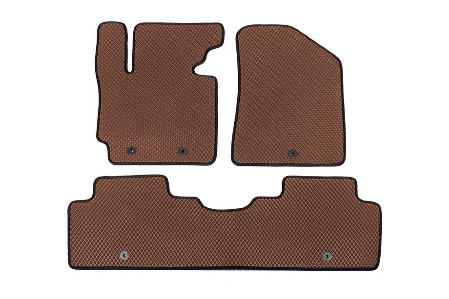Kia Soul II 2013-2018 Tapis de sol EVA (rouge brique) Image