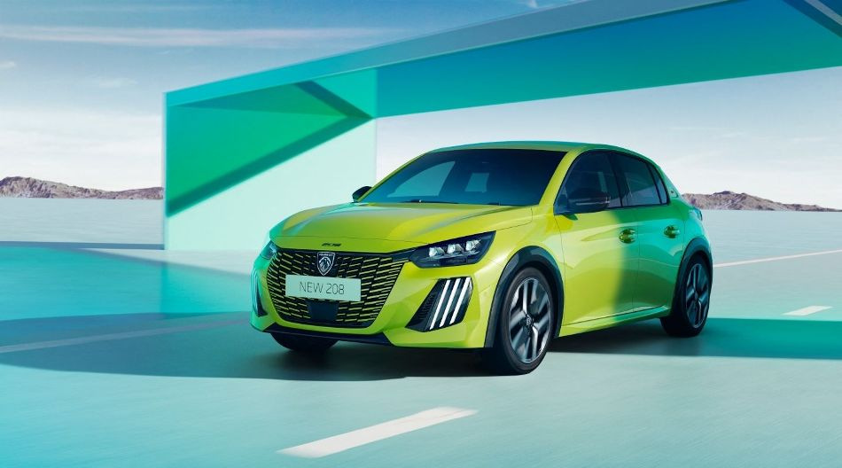 Berline compacte mise à jour Peugeot 208