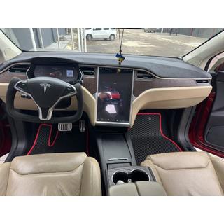 Tapis de sol EVA (noirs) Tesla Model X 2015- photo 1