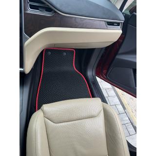 Tapis de sol EVA (noirs) Tesla Model X 2015- photo 2