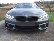 BMW 4 Series F32/F33/F36 2012-2020 Caches de calandre pour F36 (3 pièces) photo 1