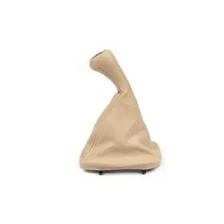 Soufflet de levier de vitesse + pommeau OEM (beige) photo 2
