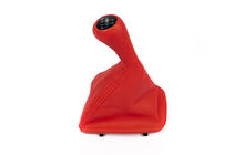 BMW 3 Series E46 1998-2006 Soufflet de levier de vitesse + pommeau OEM (rouge) photo 1