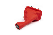 BMW 3 Series E46 1998-2006 Soufflet de levier de vitesse + pommeau OEM (rouge) photo 4