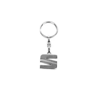 Porte-clés métallique avec logo Seat photo 1