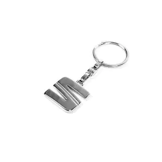 Porte-clés métallique avec logo Seat photo 2