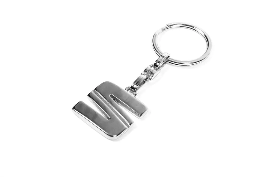 Seat Porte-clés métallique avec logo Seat Photo 2