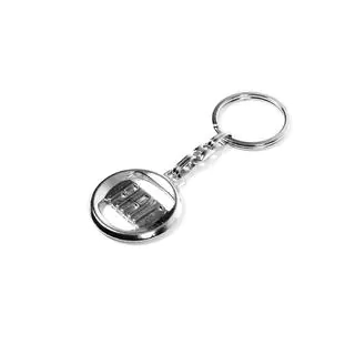 Porte-clés métallique avec logo Fiat photo 2